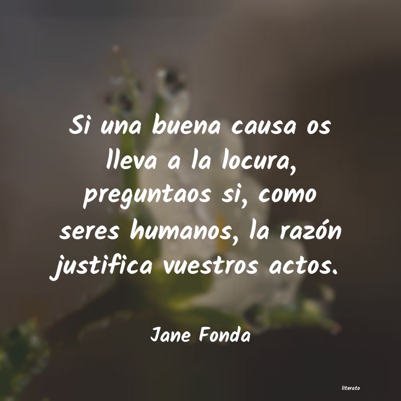 frases de Jane Fonda