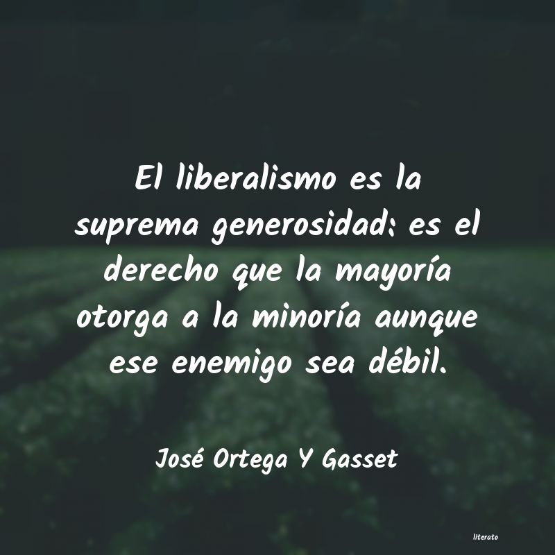 frases de José Ortega Y Gasset