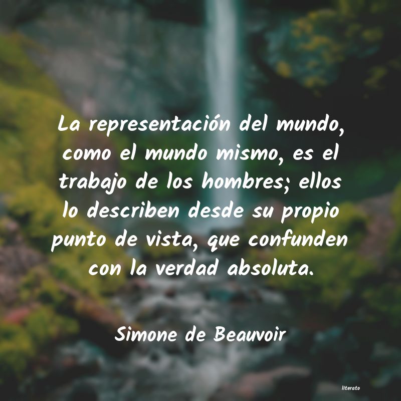 Frases de Simone de Beauvoir