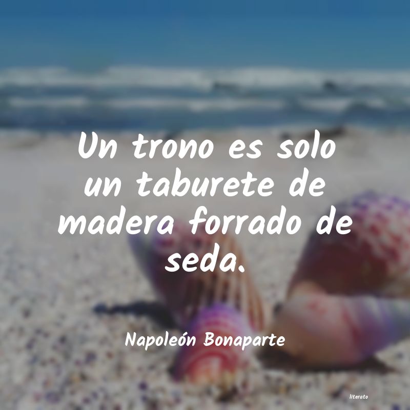 frases de Napoleón Bonaparte