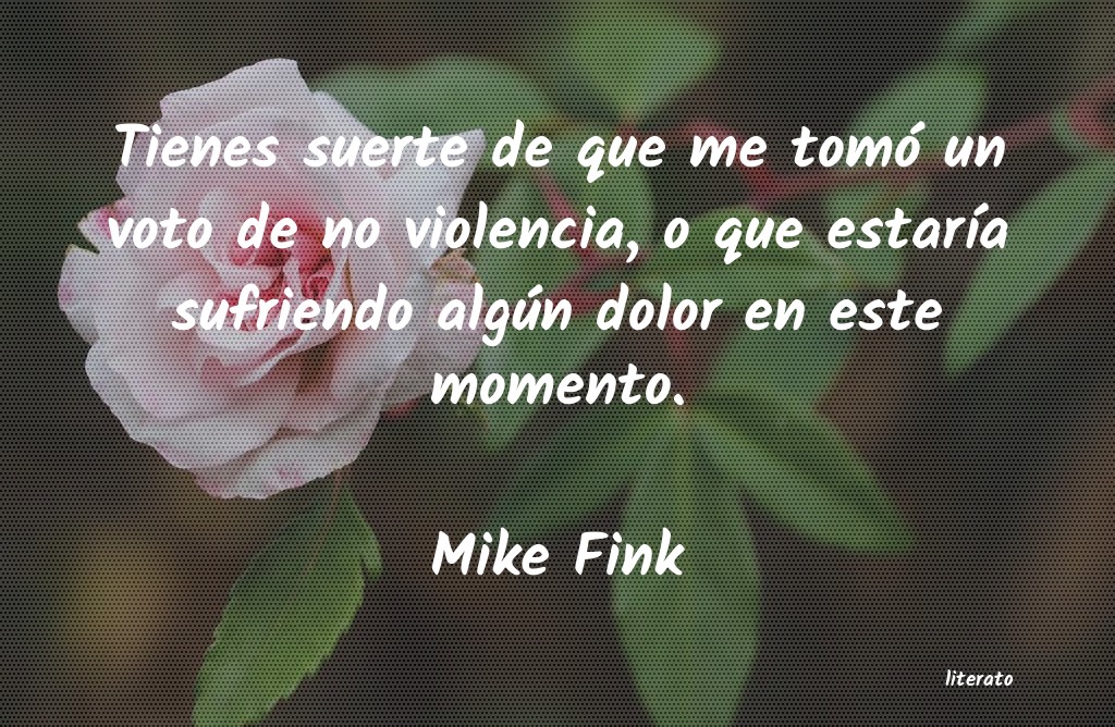 frases de Mike Fink