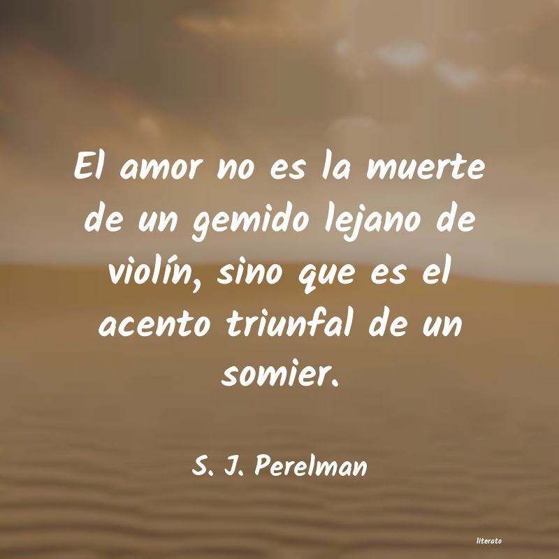frases de S. J. Perelman