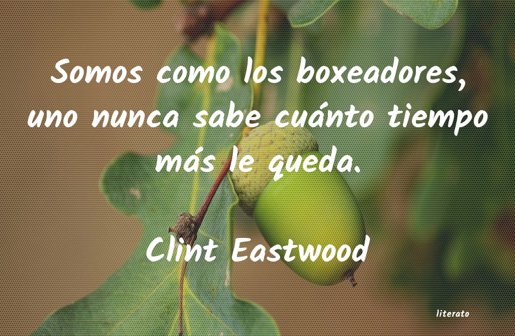 frases de Clint Eastwood