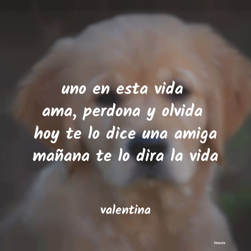 Frases de valentina