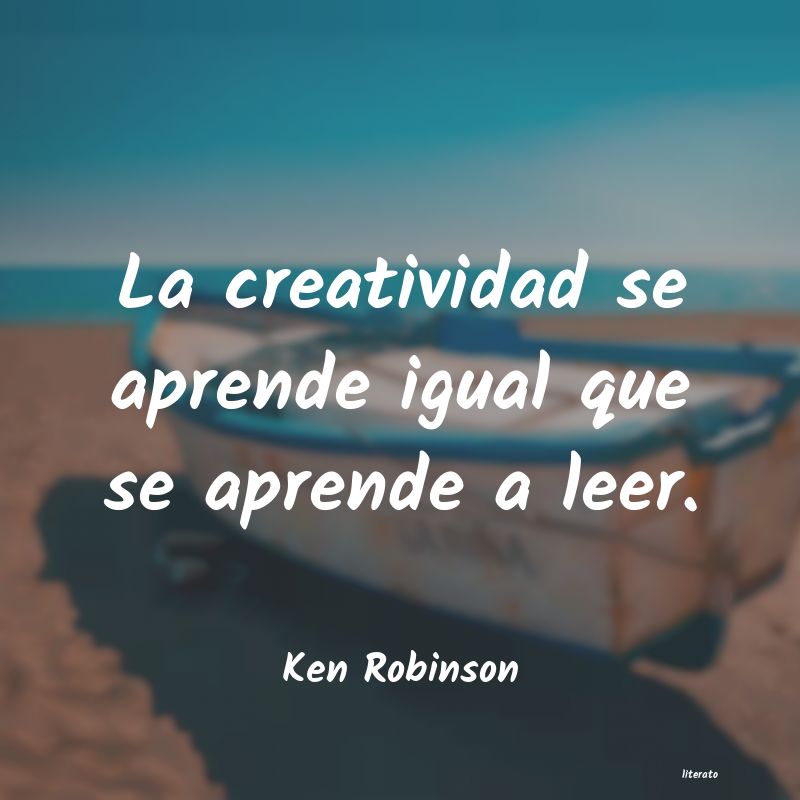 Frases de Ken Robinson