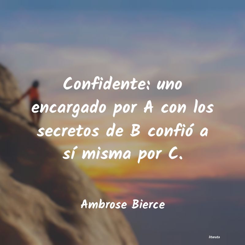 Frases de Ambrose Bierce