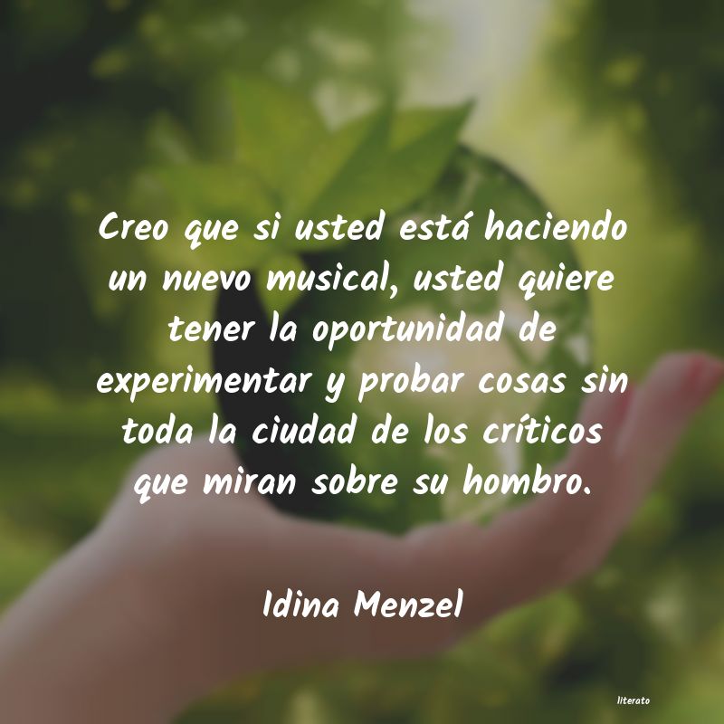 frases de Idina Menzel