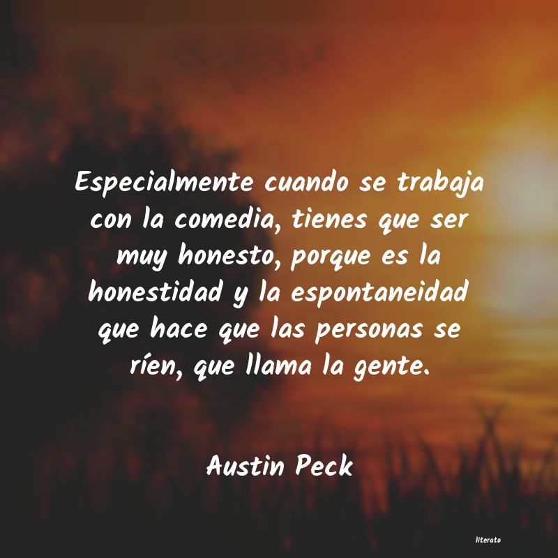 Frases de Austin Peck