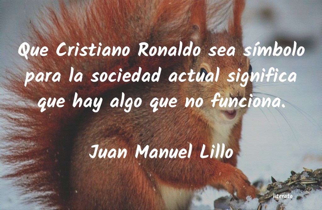 Frases de Juan Manuel Lillo