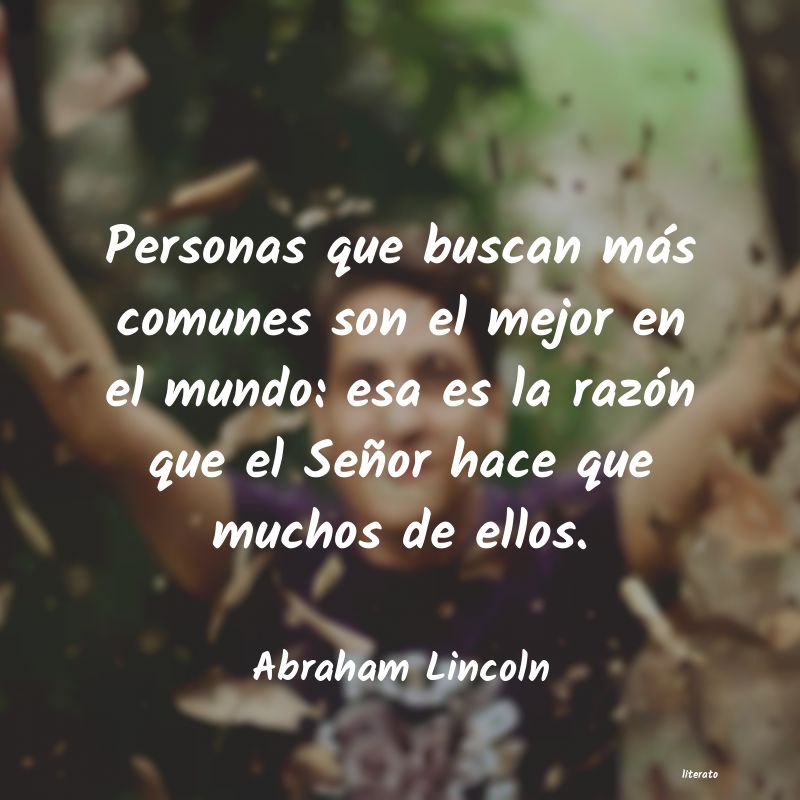 Frases de Abraham Lincoln