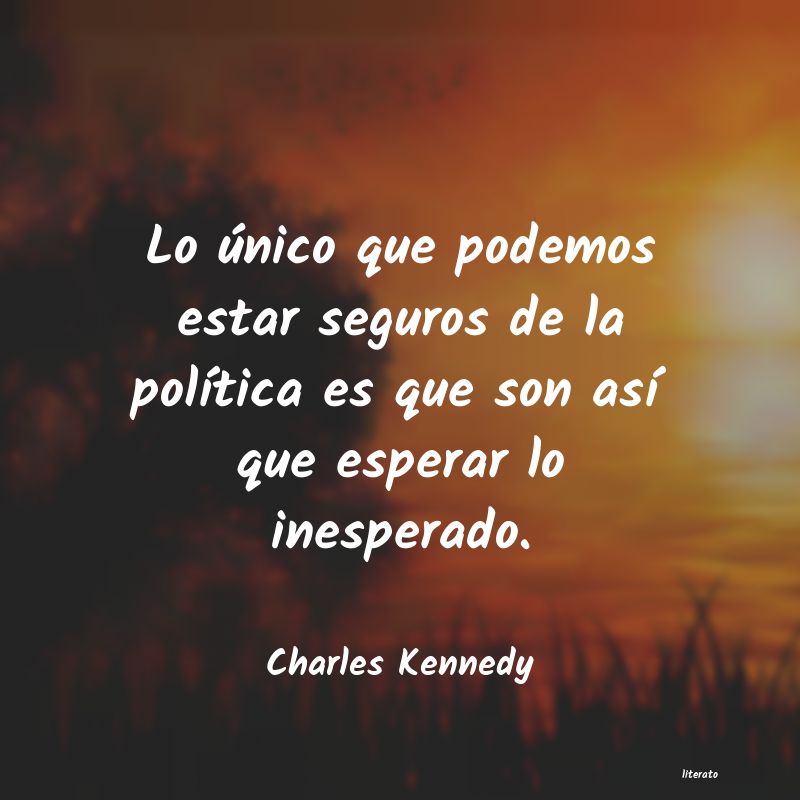 frases de Charles Kennedy