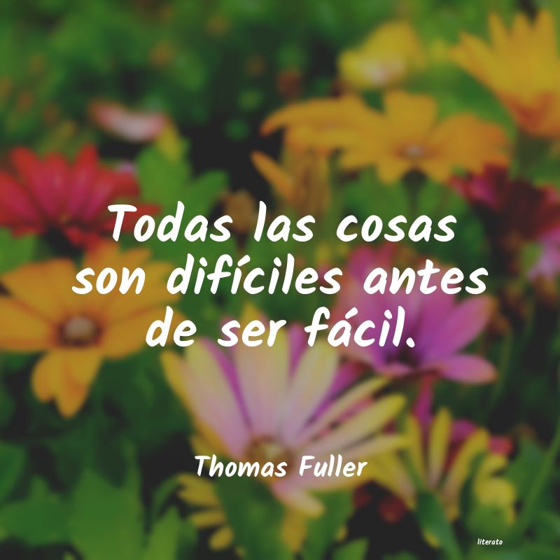 Frases de Thomas Fuller