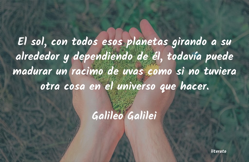 frases de Galileo Galilei