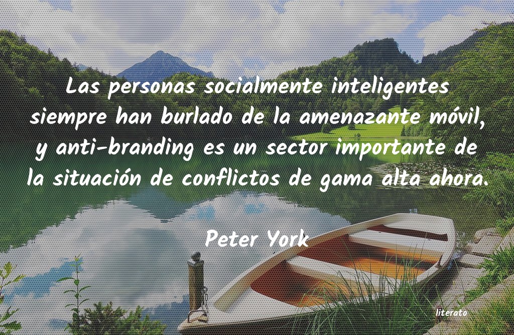 frases de Peter York