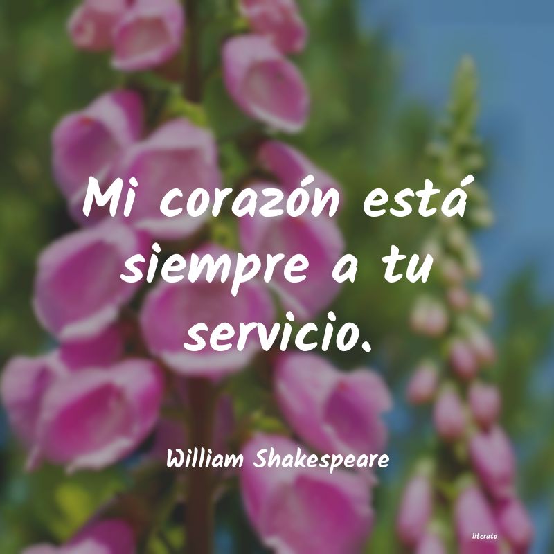 frases de William Shakespeare