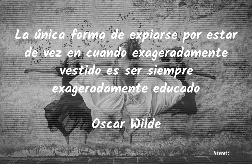 frases de Oscar Wilde