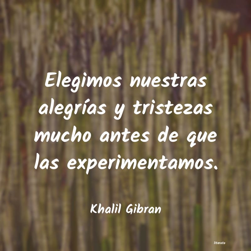 frases de Khalil Gibran