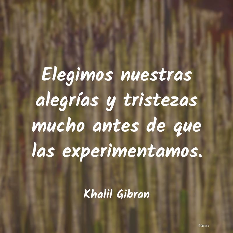 Frases de Khalil Gibran