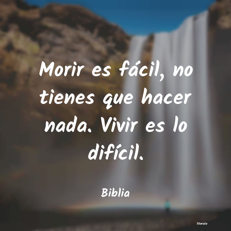 Frases de Biblia