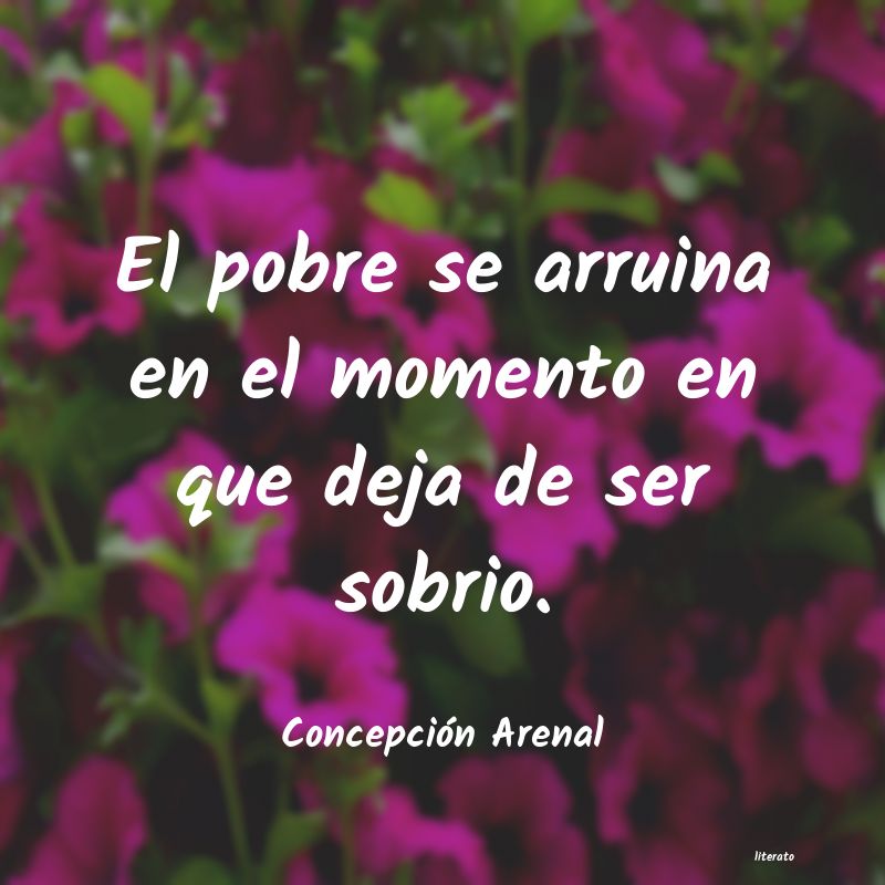 Frases de Concepción Arenal