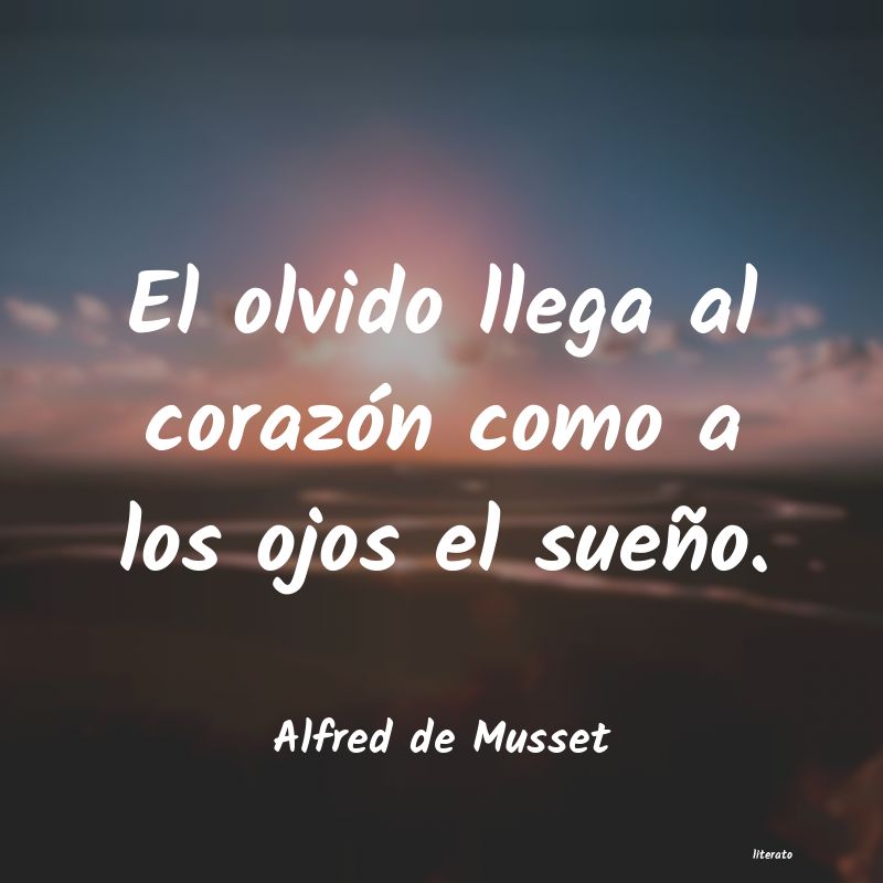 frases de Alfred de Musset