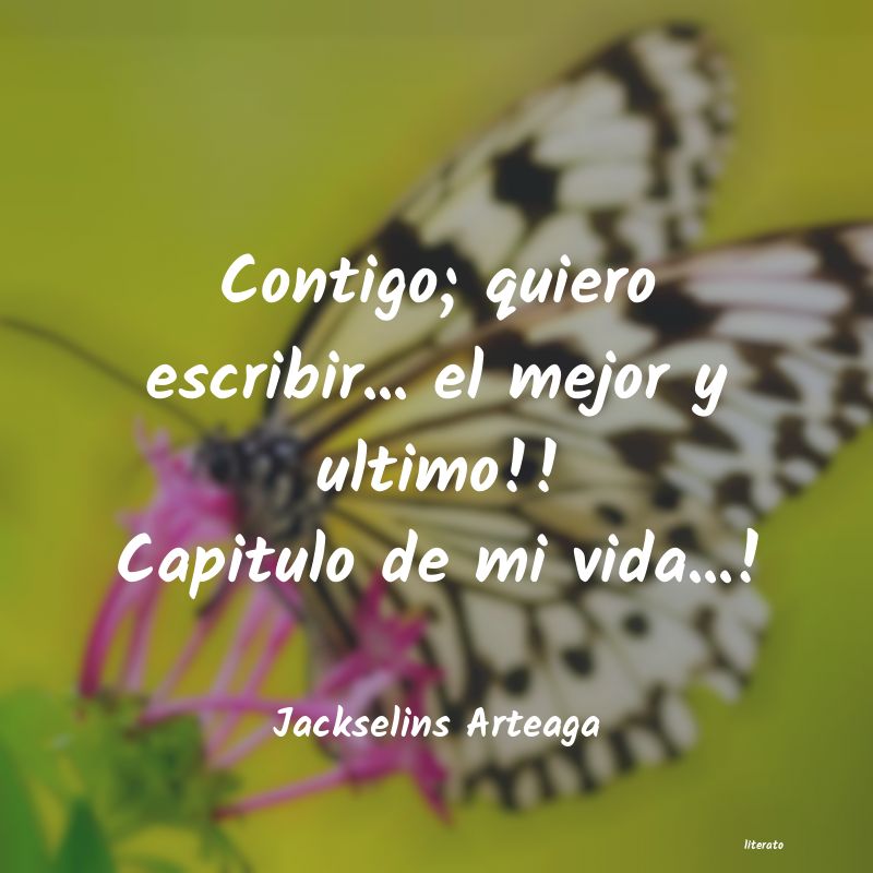 frases de Jackselins Arteaga