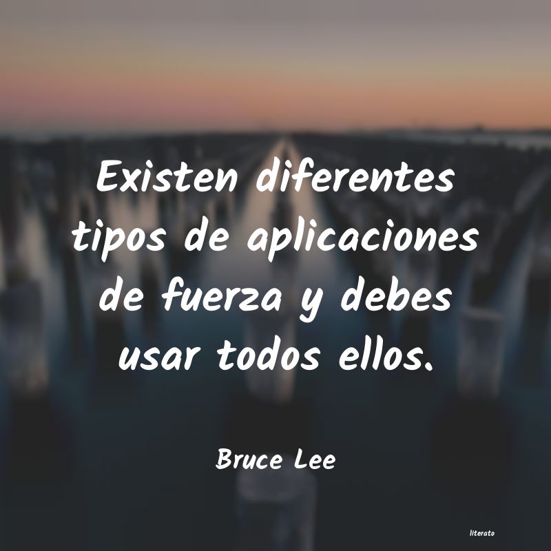 Frases de Bruce Lee