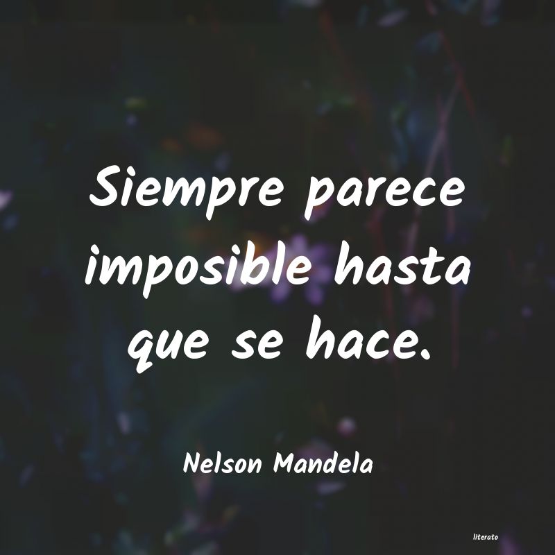 frases de Nelson Mandela