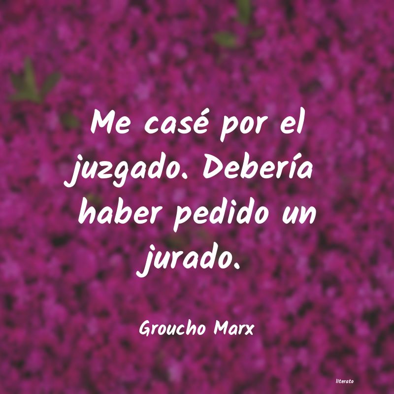 Frases de Groucho Marx