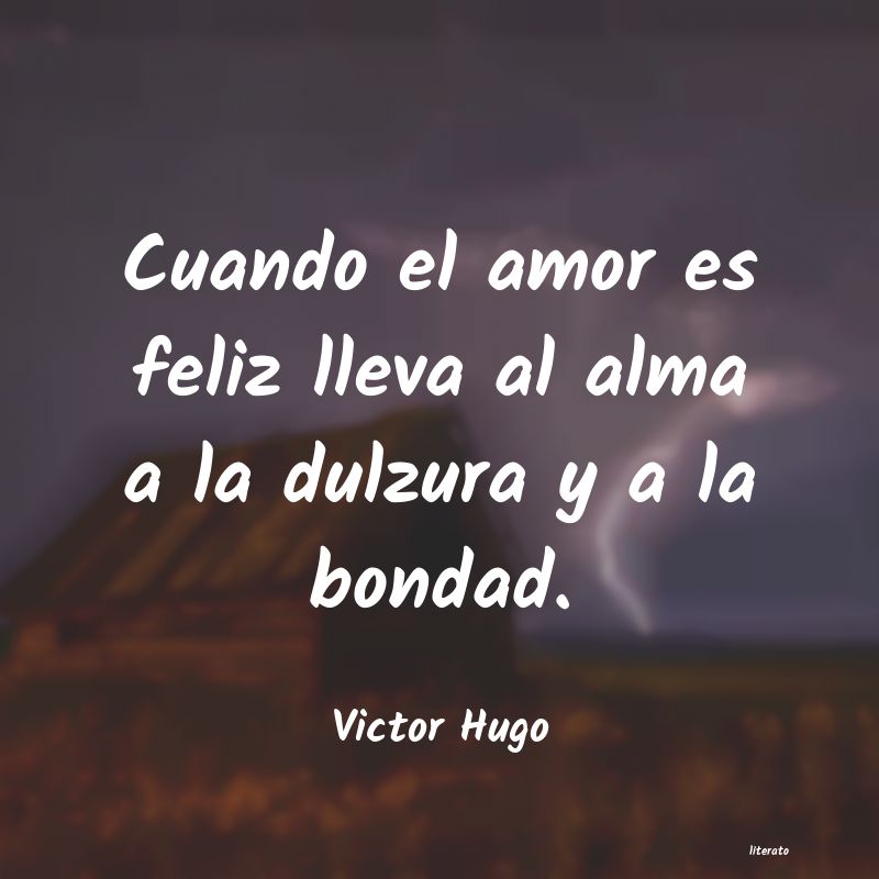 Frases de Victor Hugo