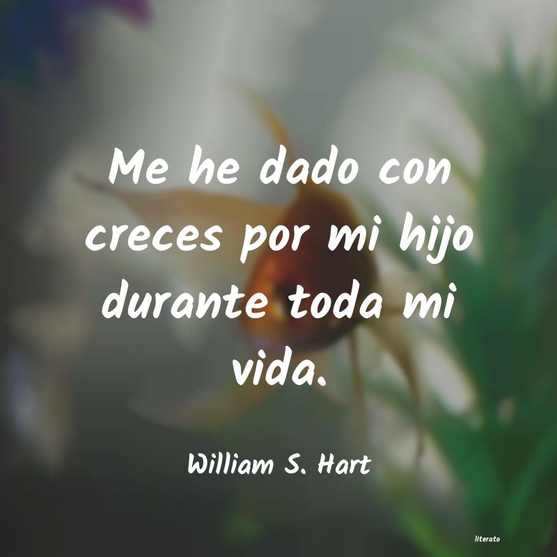 Frases de William S. Hart