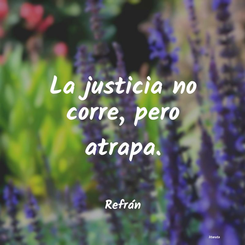 Frases de Refrán