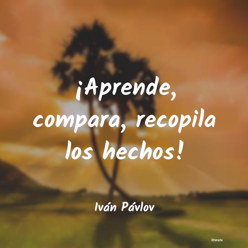 Frases de Iván Pávlov