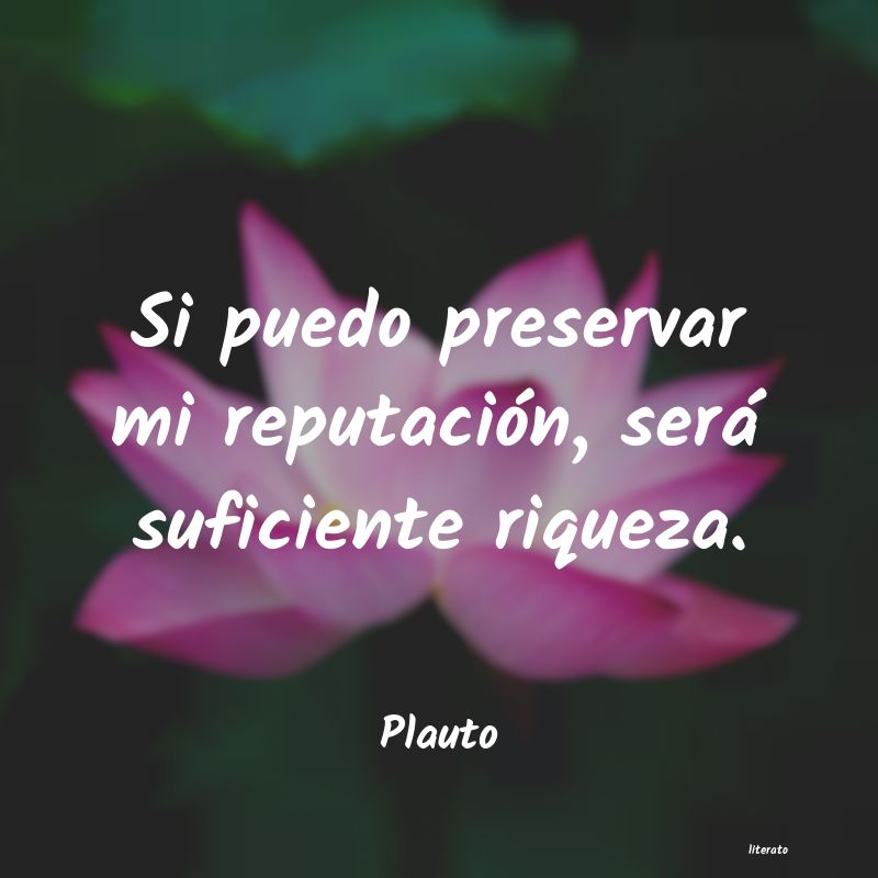 Frases de Plauto