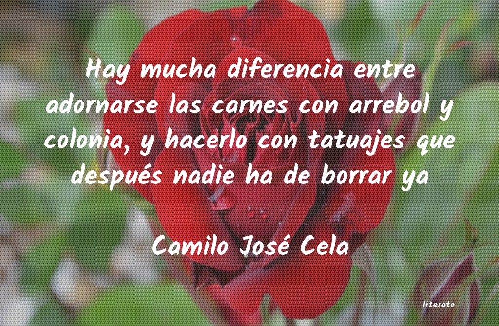 frases de Camilo José Cela