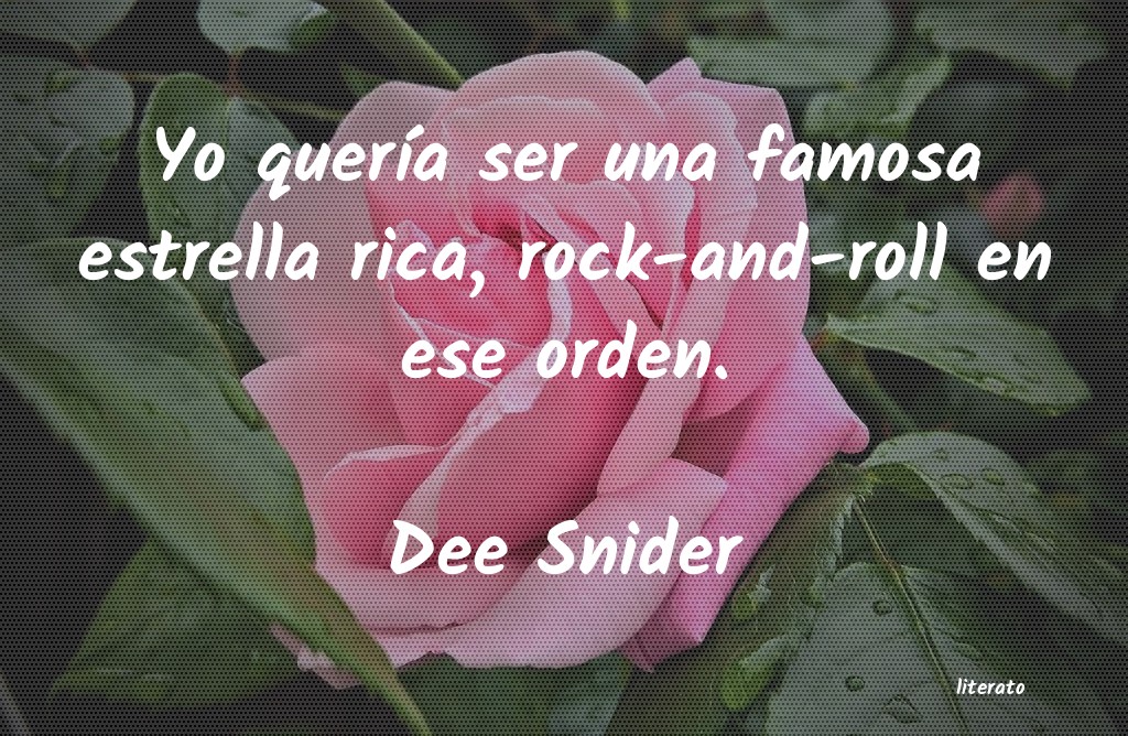 Frases de Dee Snider