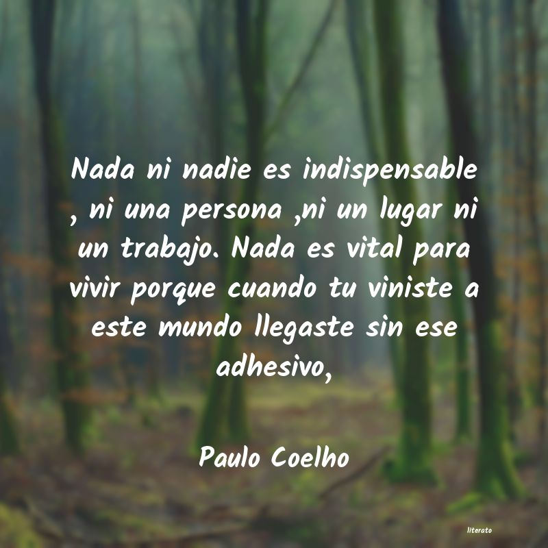 frases de nadie es indispensable