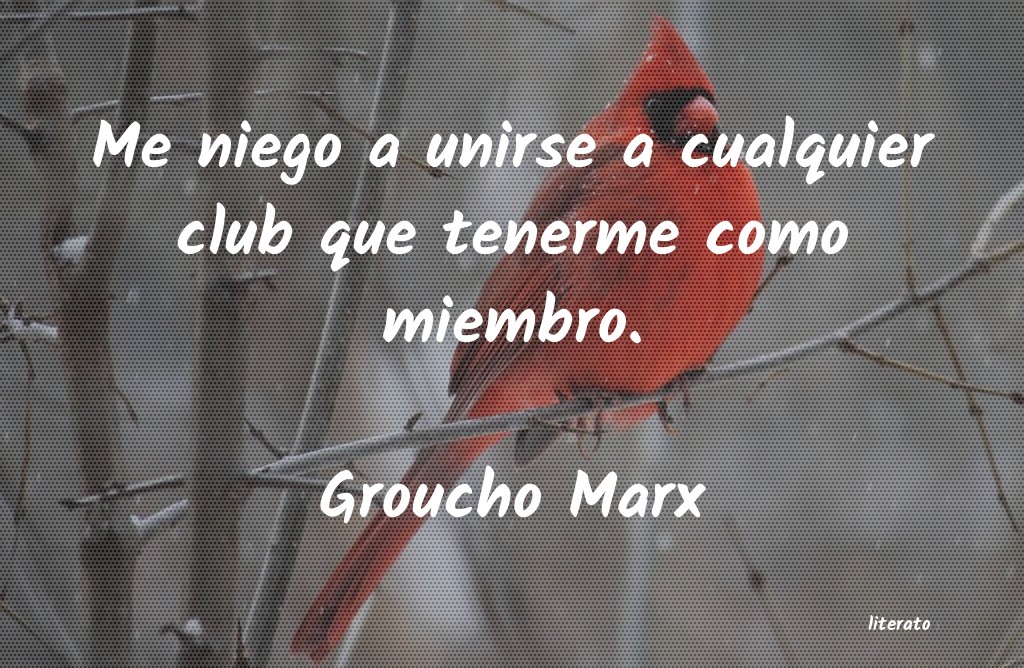 frases de Groucho Marx