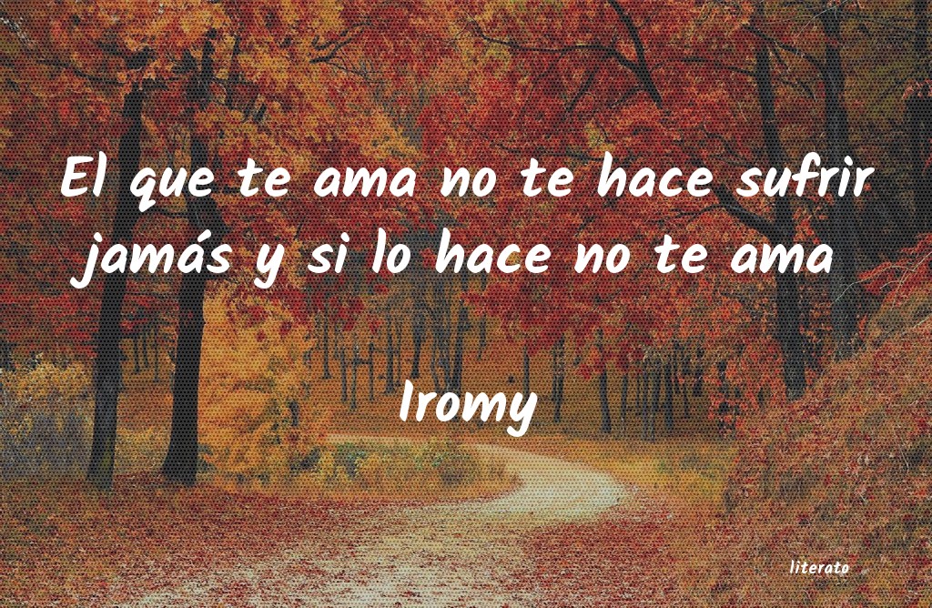 frases de Iromy