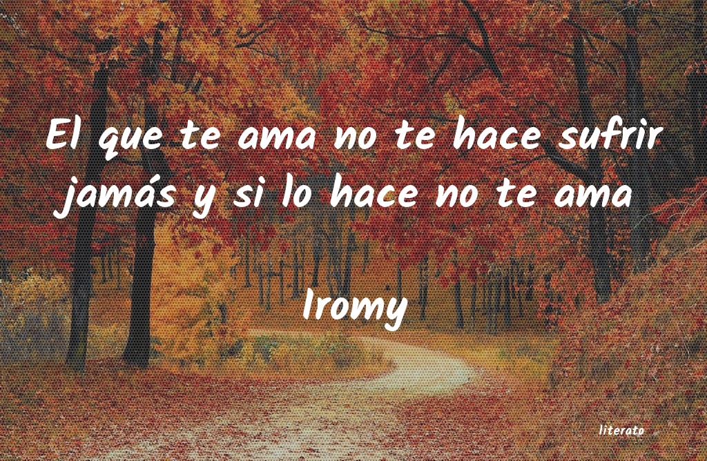 Frases de Iromy