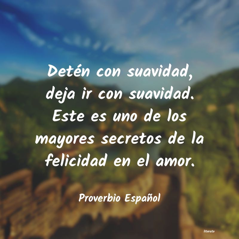 Frases de Proverbio Español