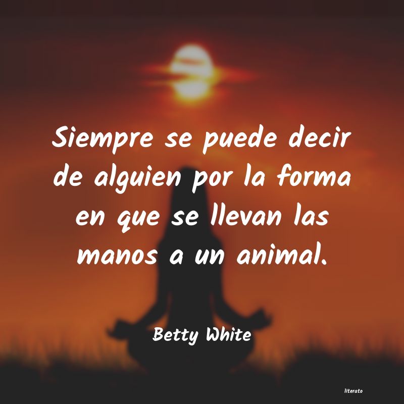 frases de Betty White