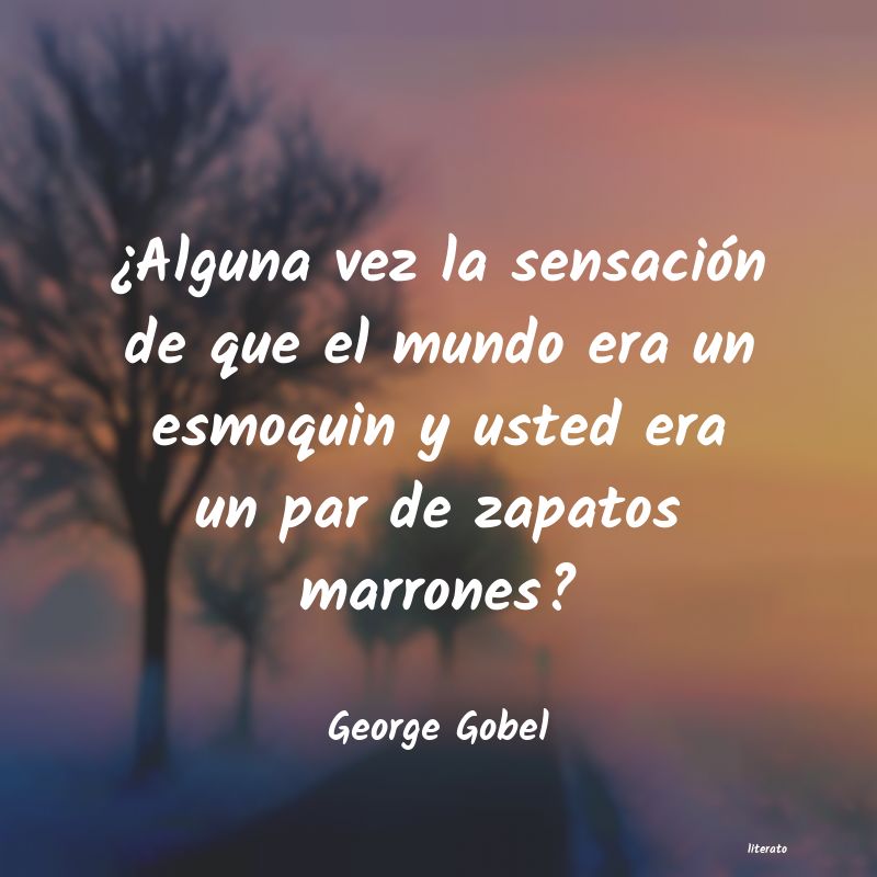 frases de George Gobel