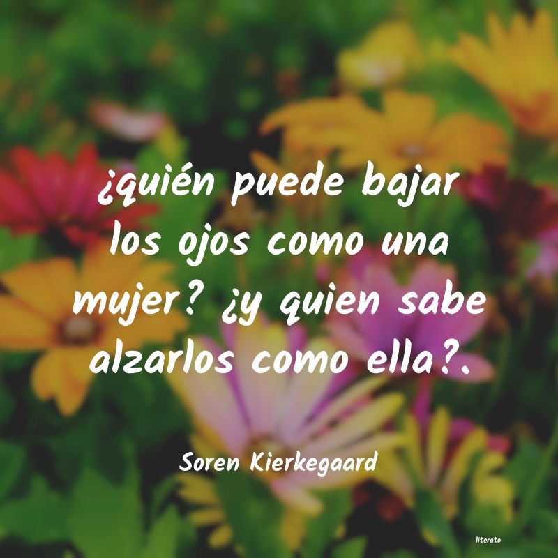 frases de Soren Kierkegaard