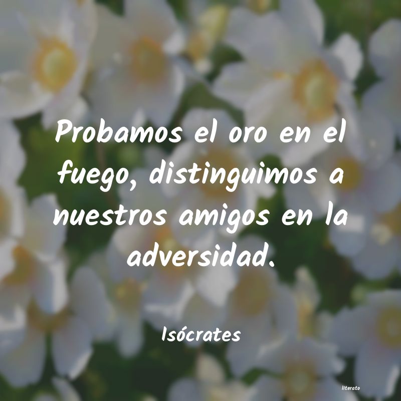 frases de Isócrates