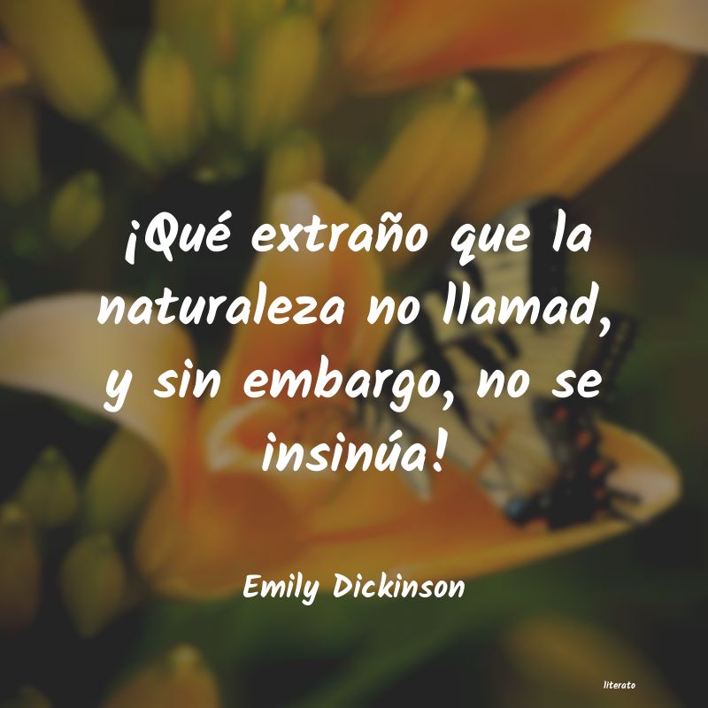 frases de Emily Dickinson