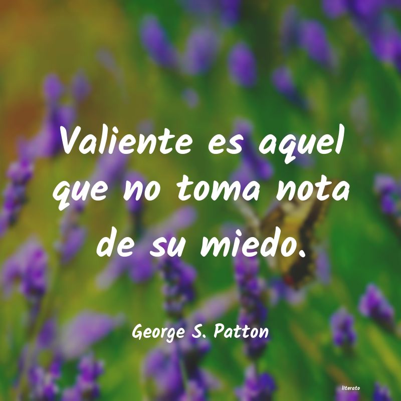 frases de George S. Patton