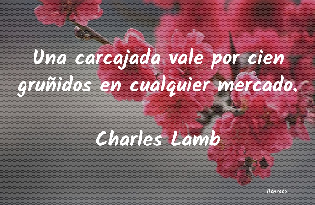 frases de Charles Lamb