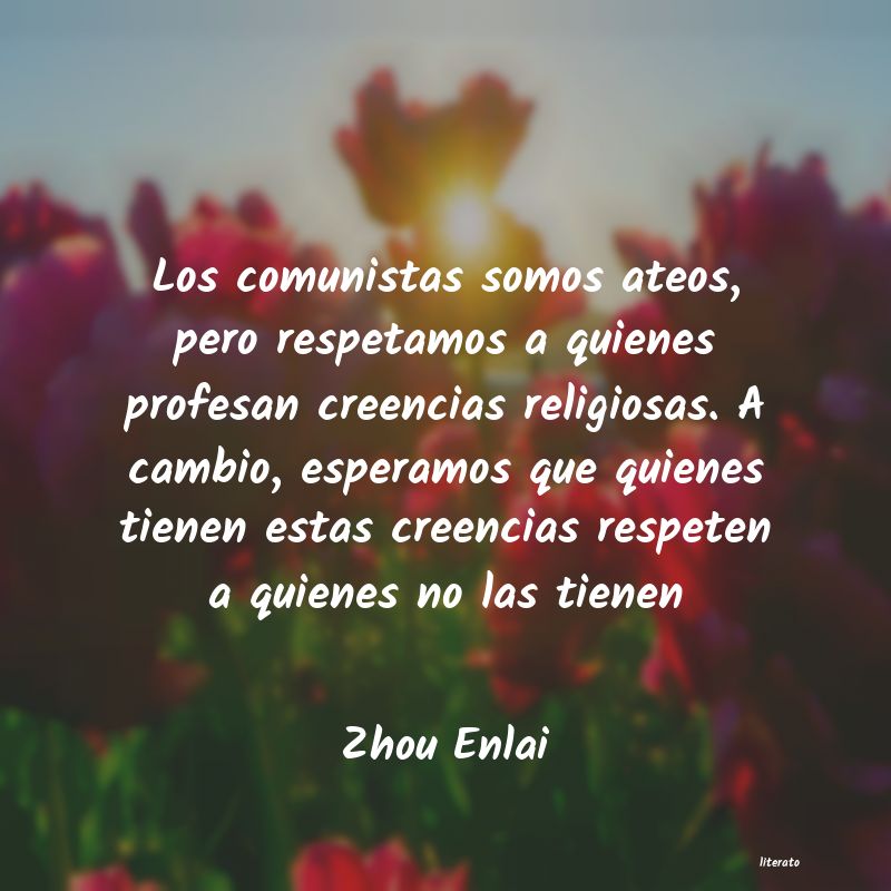 Frases de Zhou Enlai