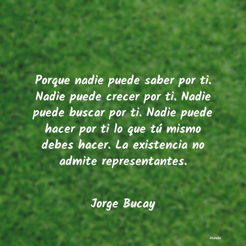 Frases de Jorge Bucay